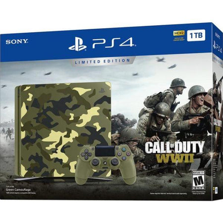 PlayStation 4 Slim Console - Call of Duty: WWII Limited Edition Bundle - 1TB [PlayStation 4 System]