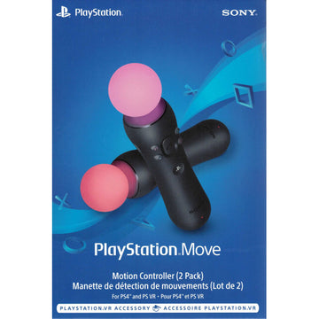 Sony PlayStation VR Move Motion Controller - 2 Pack [PlayStation 4 Accessory]