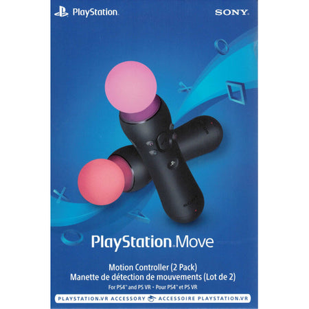 Sony PlayStation VR Move Motion Controller - 2 Pack [PlayStation 4 Accessory]