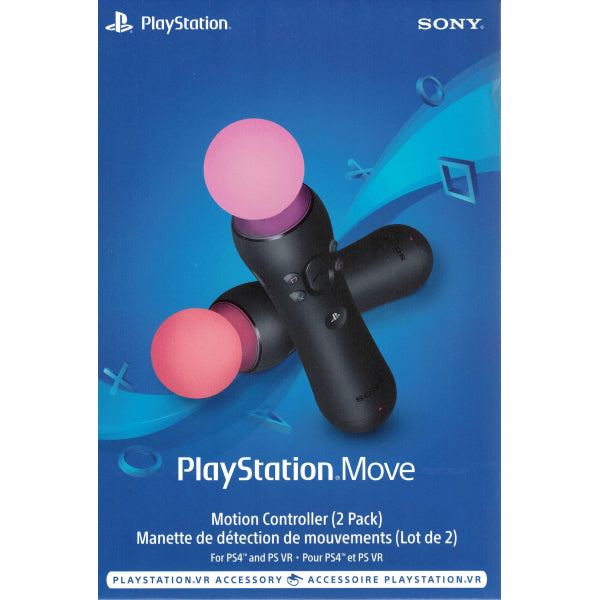 Sony PlayStation VR Move Motion Controller - 2 Pack [PlayStation 4 Accessory]