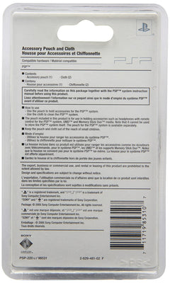 Sony PSP Accessory Pouch and Cloth [Sony PSP Accessory]