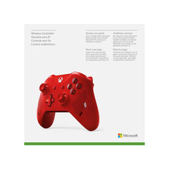 Xbox One Wireless Controller - Sport Red [Xbox One Accessory]
