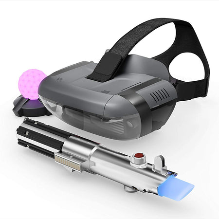 Star Wars: Jedi Challenges AR Headset with Lightsaber Controller and Tracking Beacon [Toys, Ages 10+]