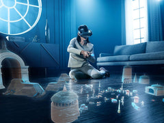 Star Wars: Jedi Challenges AR Headset with Lightsaber Controller and Tracking Beacon [Toys, Ages 10+]