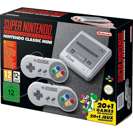 Super Nintendo Entertainment System SNES Classic Mini - PAL Edition [Retro System]