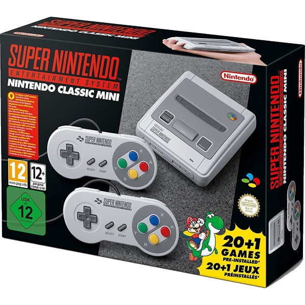 Super Nintendo Entertainment System SNES Classic Mini - PAL Edition [Retro System]
