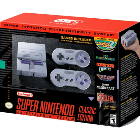 Super Nintendo Entertainment System SNES Classic Mini - NTSC Edition [Retro System]