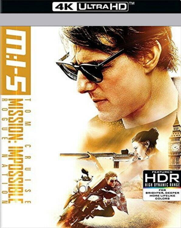 Tom Cruise Mission: Impossible - 6-Movie Collection [Blu-Ray + 4K UHD Box Set]