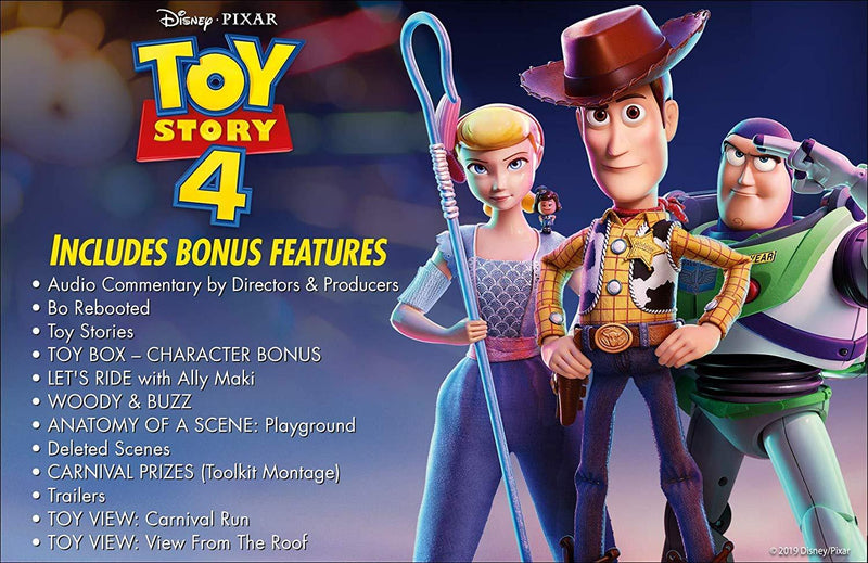 Disney Pixar Toy Story 4 [3D + 2D Blu-ray]