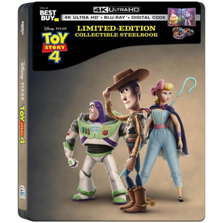 Toy Story 4 - 4K Limited Edition Collectible SteelBook [Blu-ray + 4K UHD + Digital]