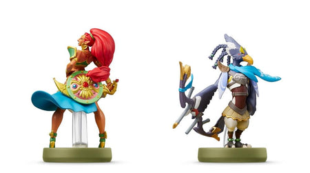 Urbosa + Revali + Mipha + Daruk : Champions Amiibo 4-Pack - The Legend of Zelda: Breath of the Wild [Nintendo Accessory]