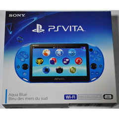 Aqua Blue PS Vita Slim Handheld Console [Sony PS Vita System]