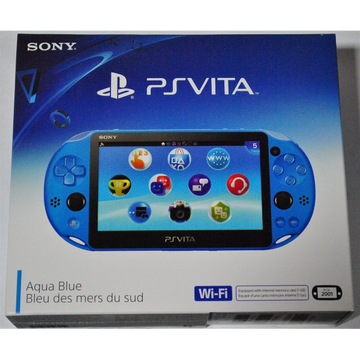 Aqua Blue PS Vita Slim Handheld Console [Sony PS Vita System]