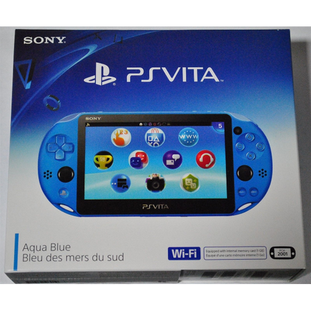 Aqua Blue PS Vita Slim Handheld Console [Sony PS Vita System]