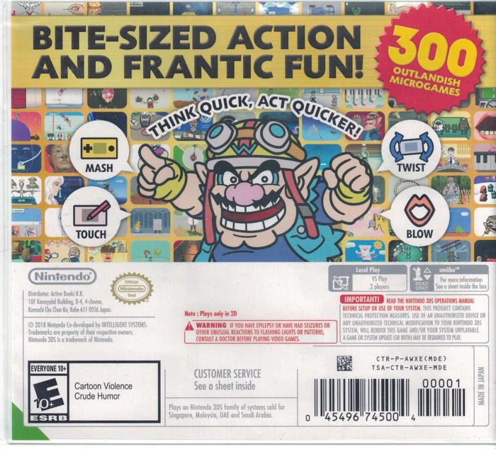 WarioWare Gold [Nintendo 3DS]