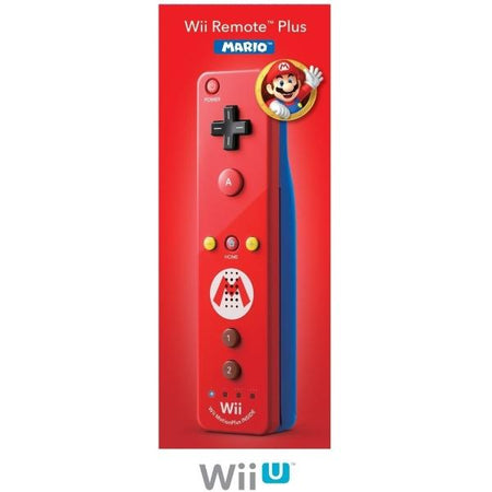 Wii Remote Plus Motion Controller - Mario Edition [Nintendo Accessory]