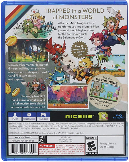 Wonder Boy: The Dragon's Trap [PlayStation 4]