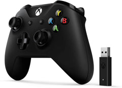 Xbox One Wireless Controller + Wireless Adapter for Windows - Black [Xbox One Accessory]