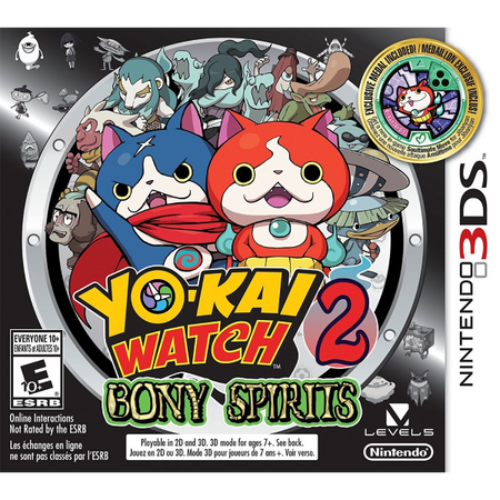 Yo-kai Watch 2: Bony Spirits [Nintendo 3DS]