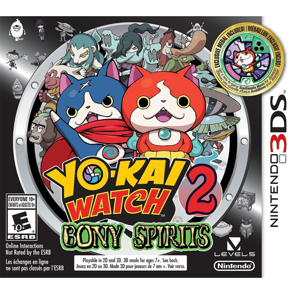 Yo-kai Watch 2: Bony Spirits [Nintendo 3DS]