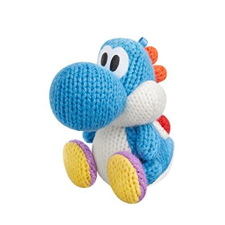Yoshi's Woolly World + Light Blue Yarn Yoshi Amiibo [Nintendo Wii U]