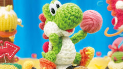 Yoshi's Woolly World + Light Blue Yarn Yoshi Amiibo [Nintendo Wii U]